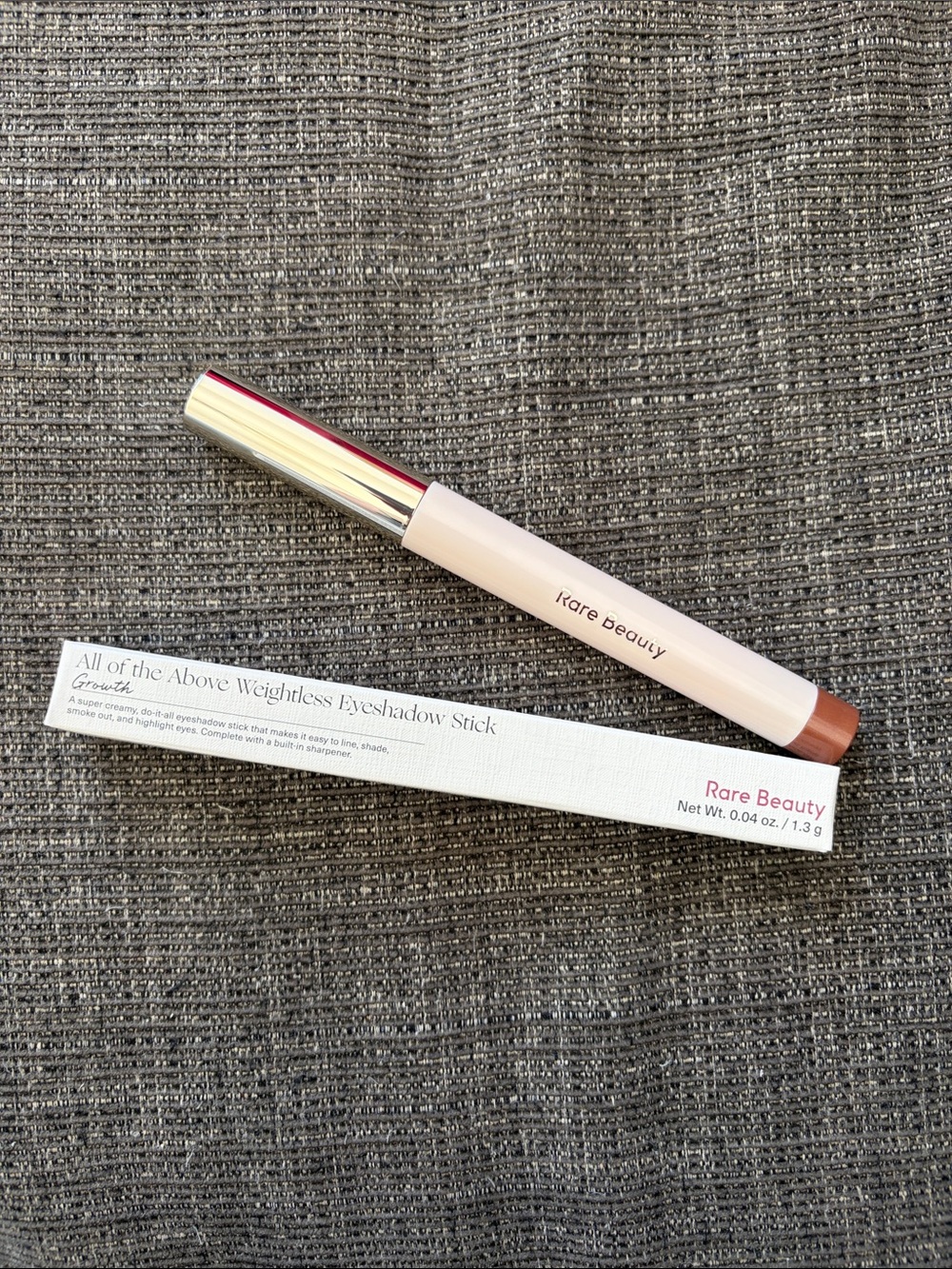 Rare Beauty All of the Above Weightless Eyeshadow Stick Growth - Warm Bronze NIB